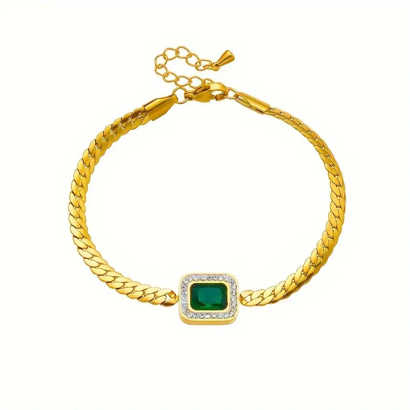 Orielle Verdaska Bracelet | 18k Gold Tone