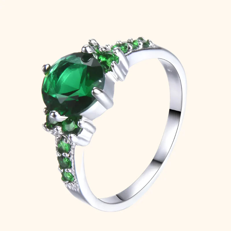 Celia Ferrowyn Ring | 16k White Gold Tone