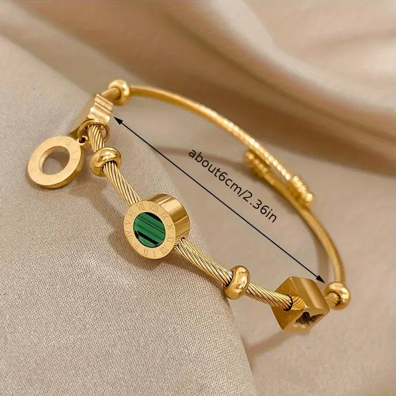 Emerence Rousseau Bracelet | 18k Gold Tone