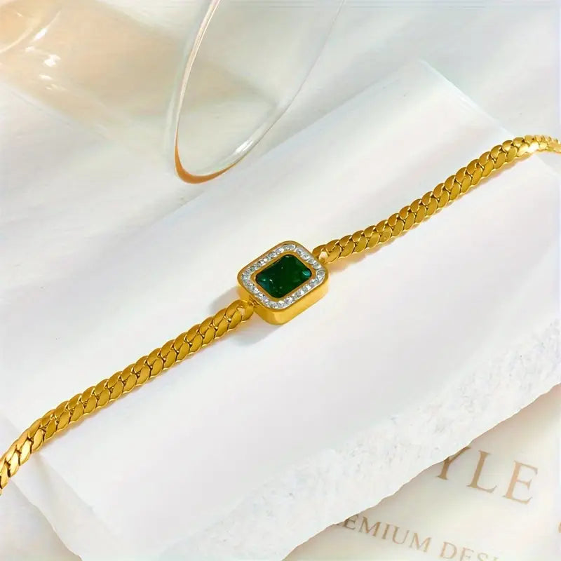 Orielle Verdaska Bracelet | 18k Gold Tone