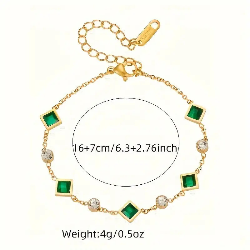 Amelisse Glenwyn Bracelet | 18k Gold Tone