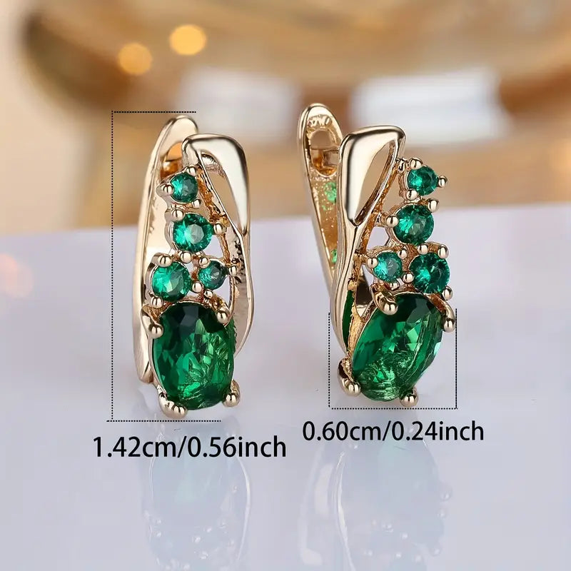 Thessaly Moressin Earrings | 16k Gold Tone