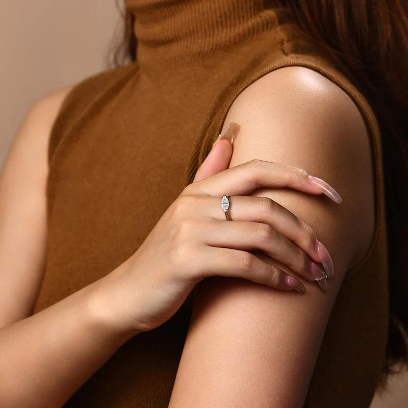 Hailey Playa Thin Ring | 18k Gold Tone