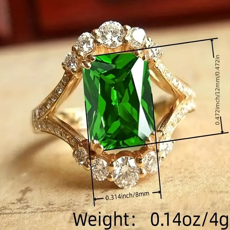 Elisova Grenthal Ring | 18k Gold Tone