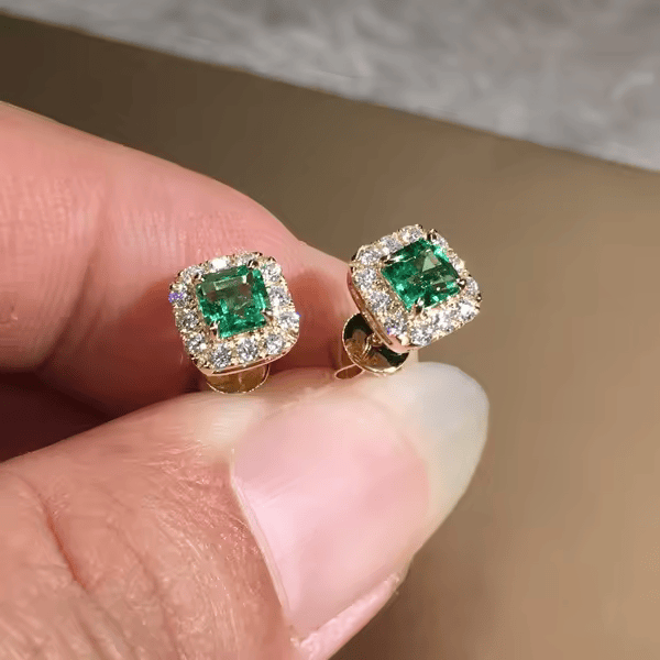 Ceryntha Malvae Earrings | 14k Gold Tone