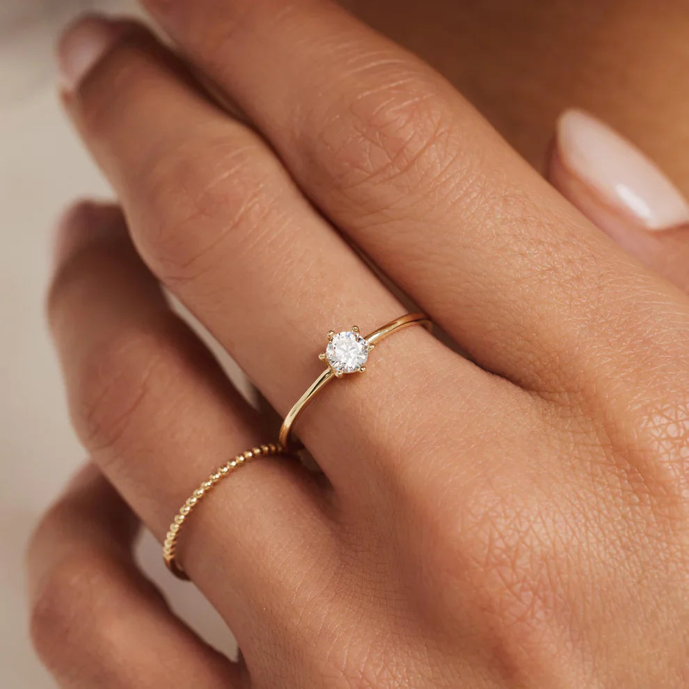 Abella Maris Ring | 14k Gold Tone