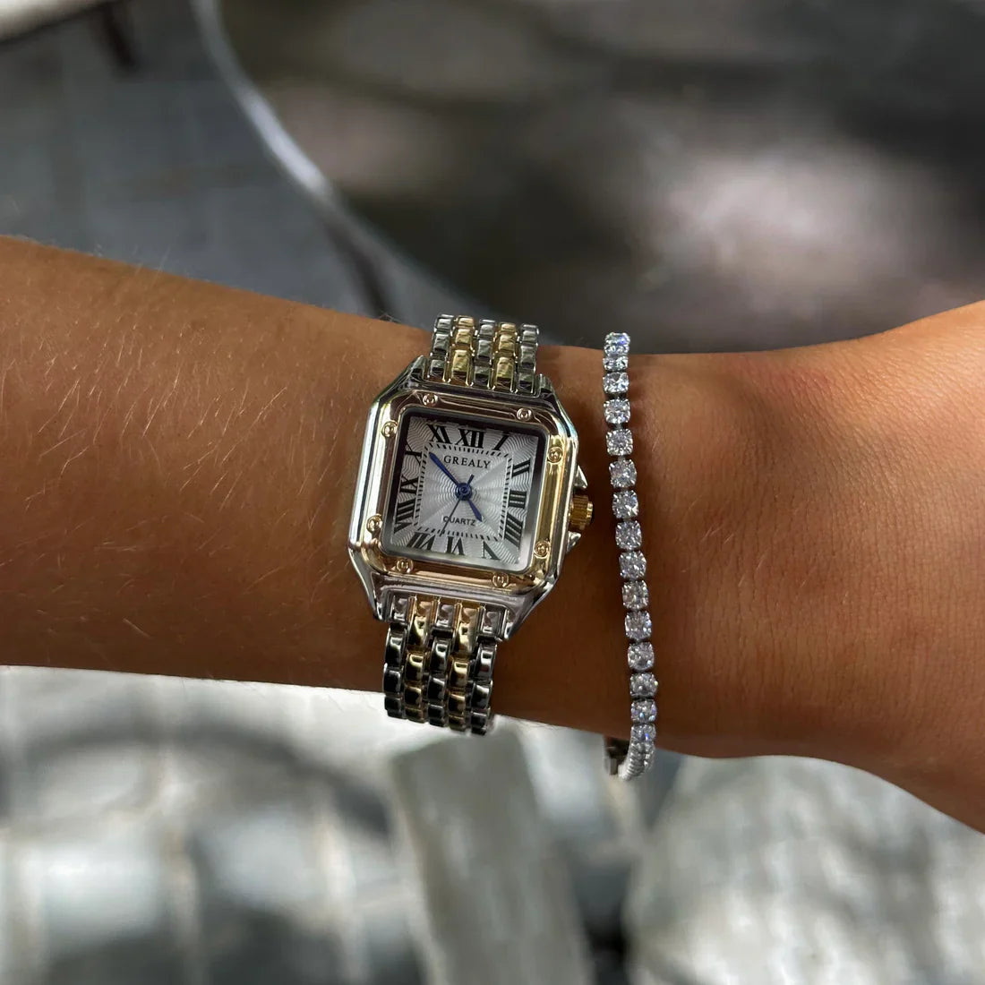 Fienna Watch | 18k Gold Tone
