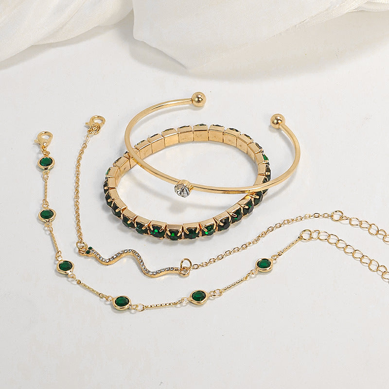 Sorina Feldwyn Bracelet Set | 18k Gold Tone