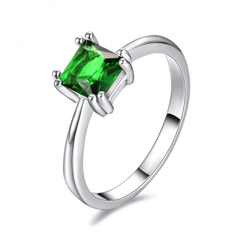 Cariselle Dravine Ring | 18k White Gold Tone