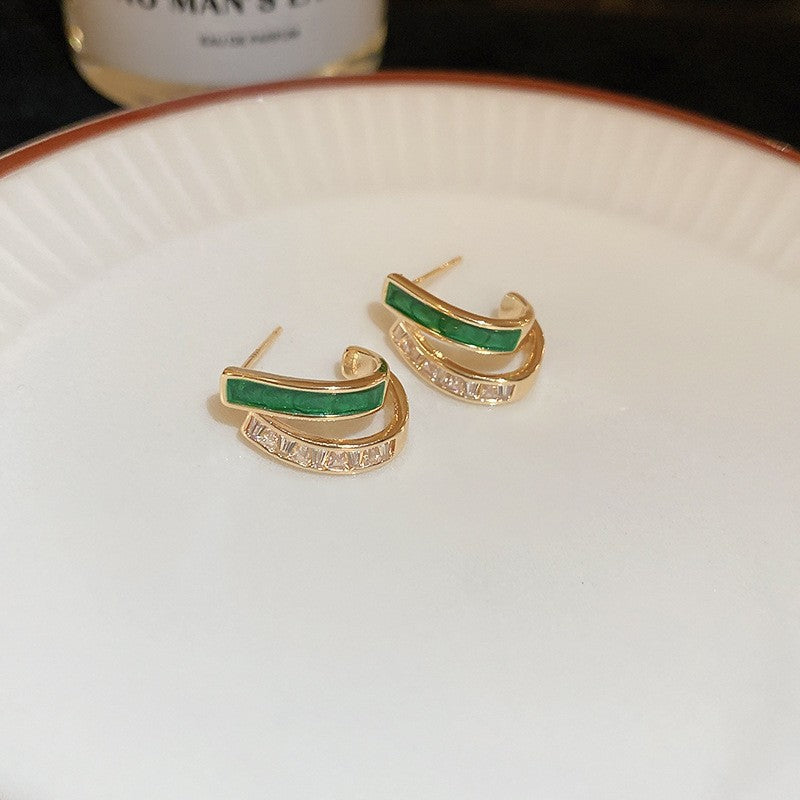Chloé Feuillage Earrings | 14k Gold Tone