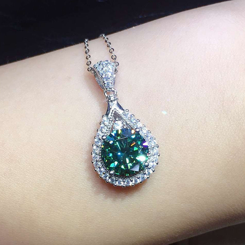 Alindra Voselle Necklace | 16k White Gold Tone
