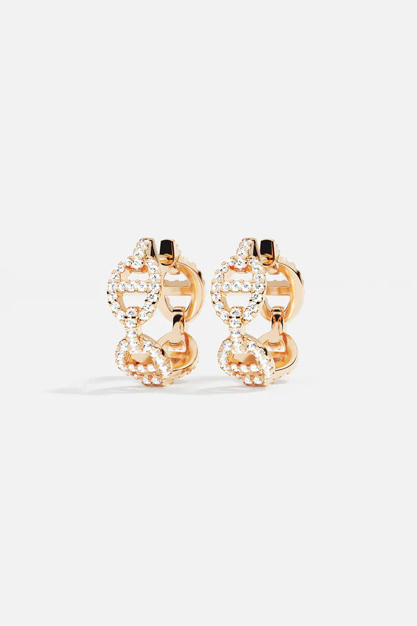 Isla Marina Earring | 18k Gold Tone