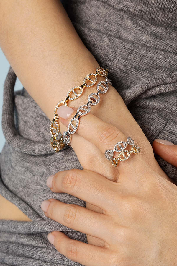 Isla Marina Bracelet | 18k Gold Tone