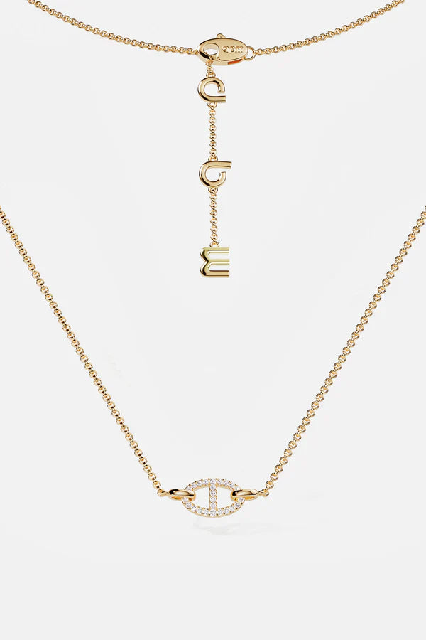 Isla Marina Necklace | 18k Gold Tone
