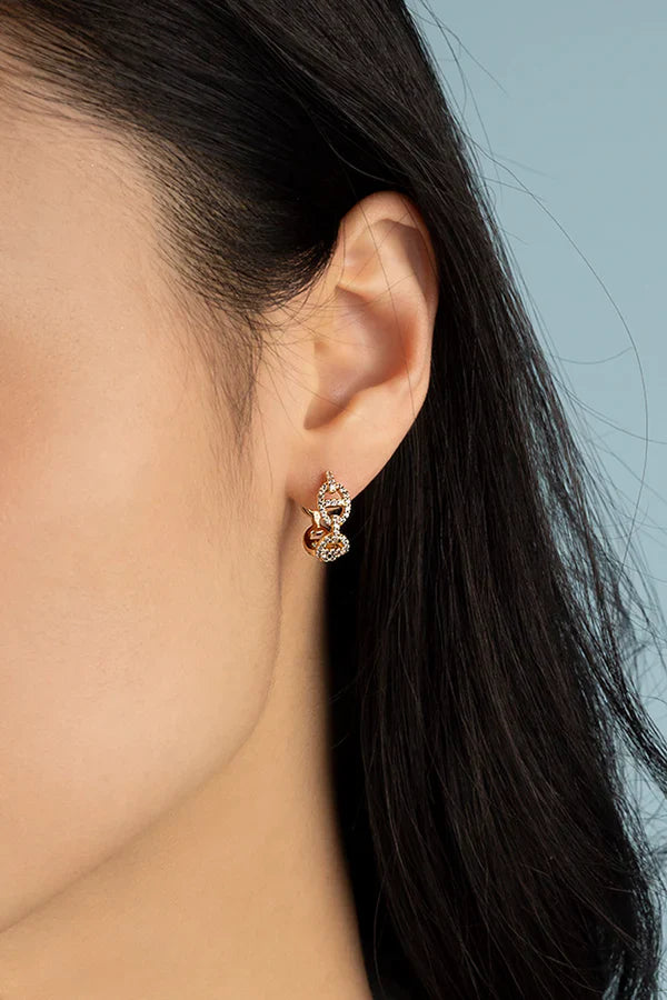 Isla Marina Earring | 18k Gold Tone