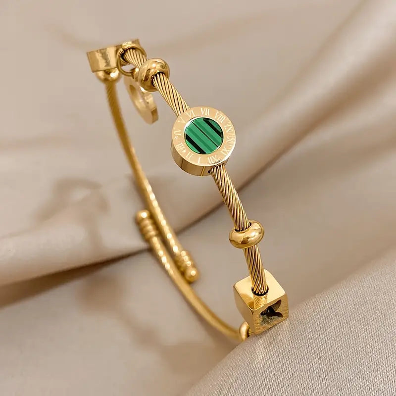 Emerence Rousseau Bracelet | 18k Gold Tone