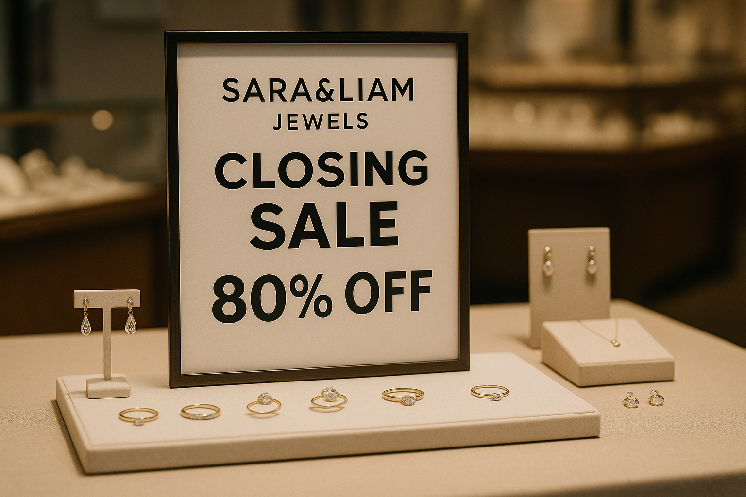 Cuadro SARA&LIAM JEWELS - CLOSING SALE 80% OFF