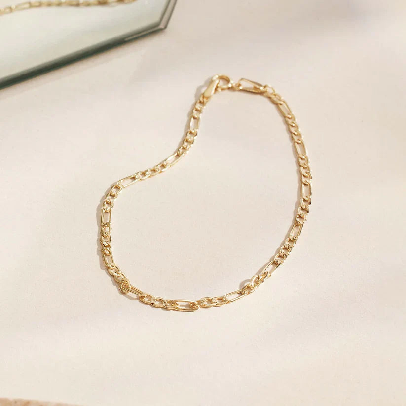 Neris Alaine Bracelet | 14k Gold Tone