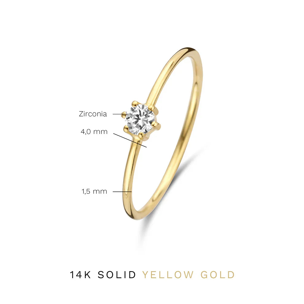Abella Maris Ring | 14k Gold Tone