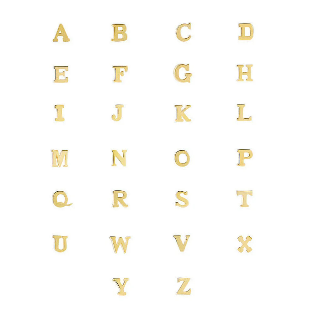 Vita Signa Initial Bracelet | 14k Gold Tone