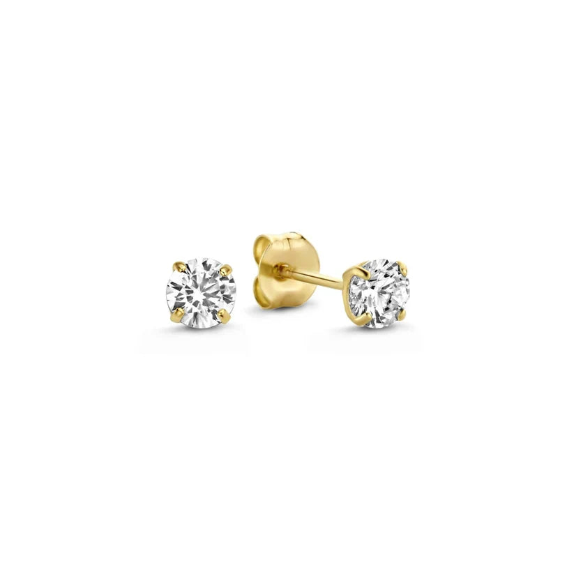 Larmes de Lune Stone Earrings Set | 14k Gold Tone
