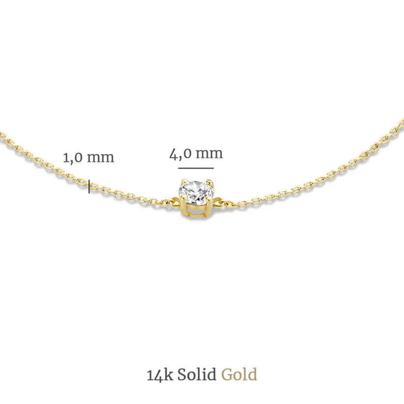 Cléa Moissanite Stone Set | 14k Gold Tone