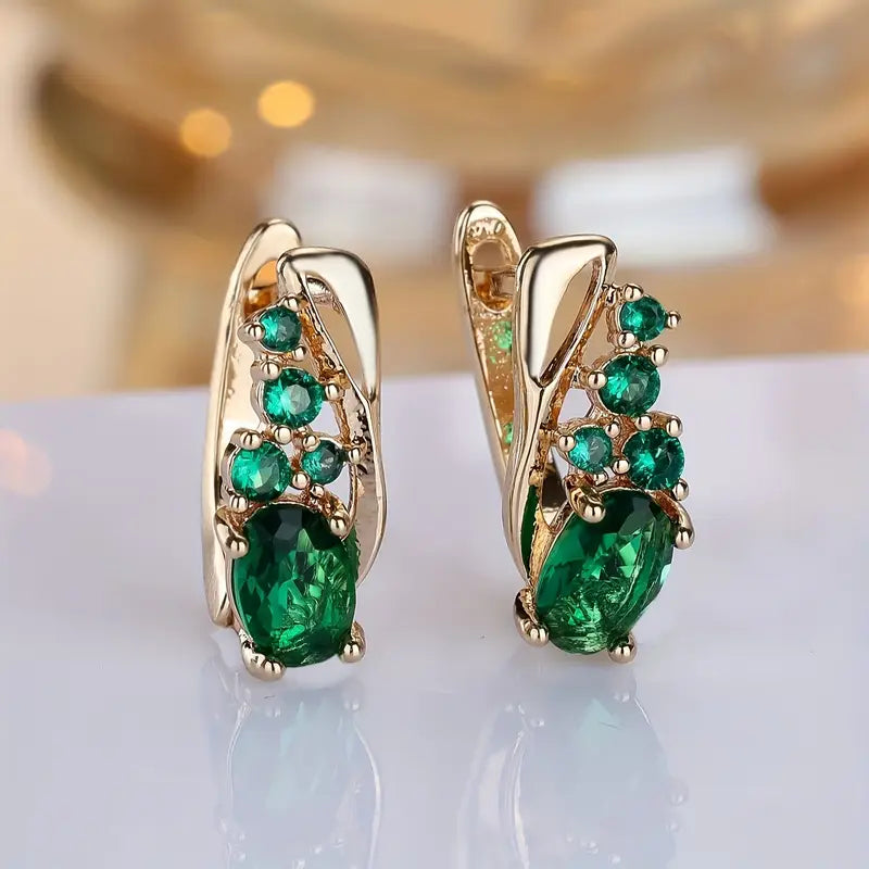 Thessaly Moressin Earrings | 16k Gold Tone