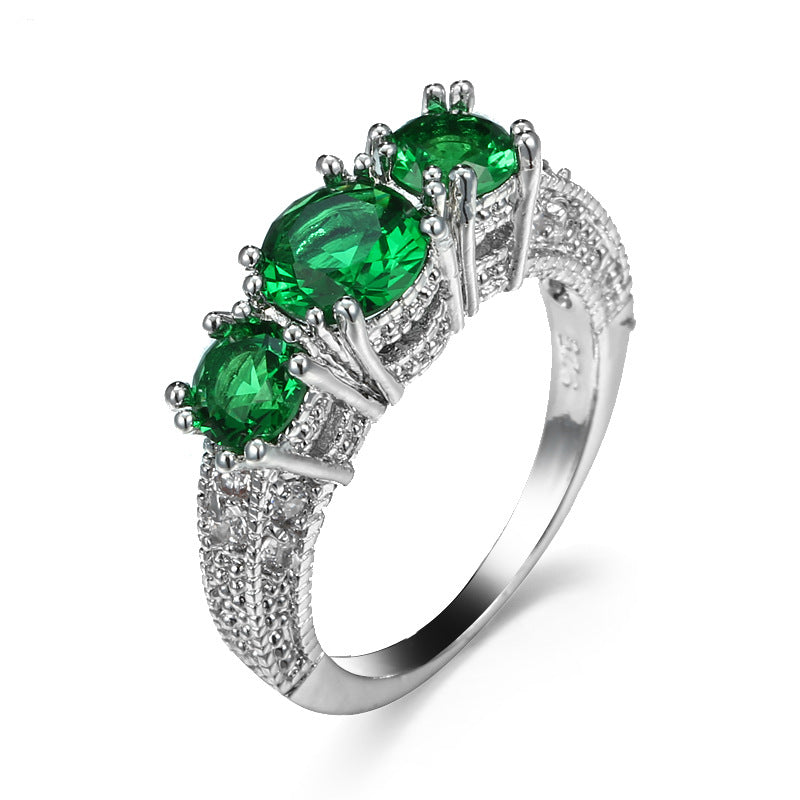 Serilda Wynloren Ring | 16k White Gold Tone