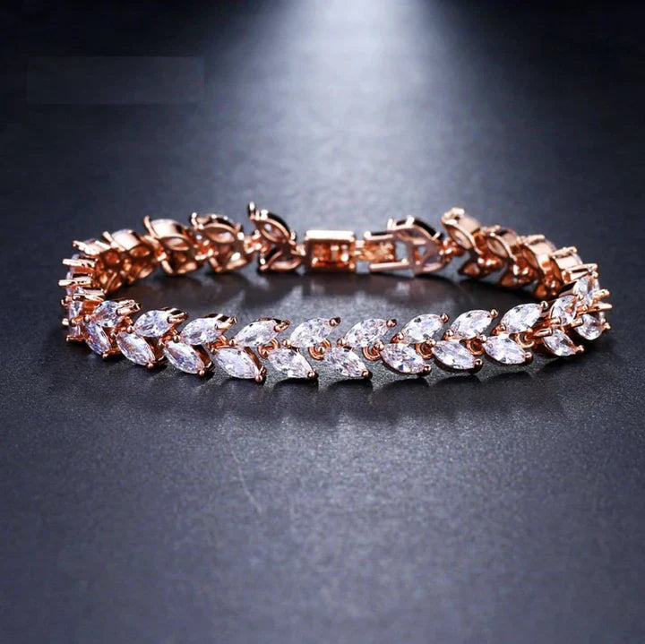 Nemorina Foliora Bracelet Rose Gold