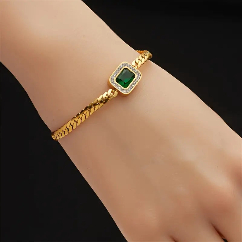 Orielle Verdaska Bracelet | 18k Gold Tone