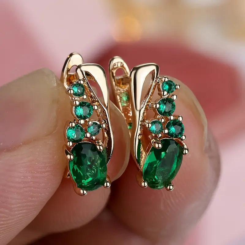 Thessaly Moressin Earrings | 16k Gold Tone