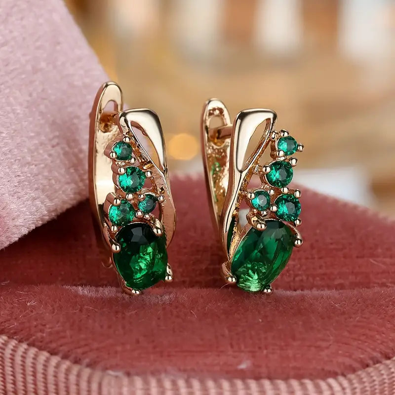 Thessaly Moressin Earrings | 16k Gold Tone