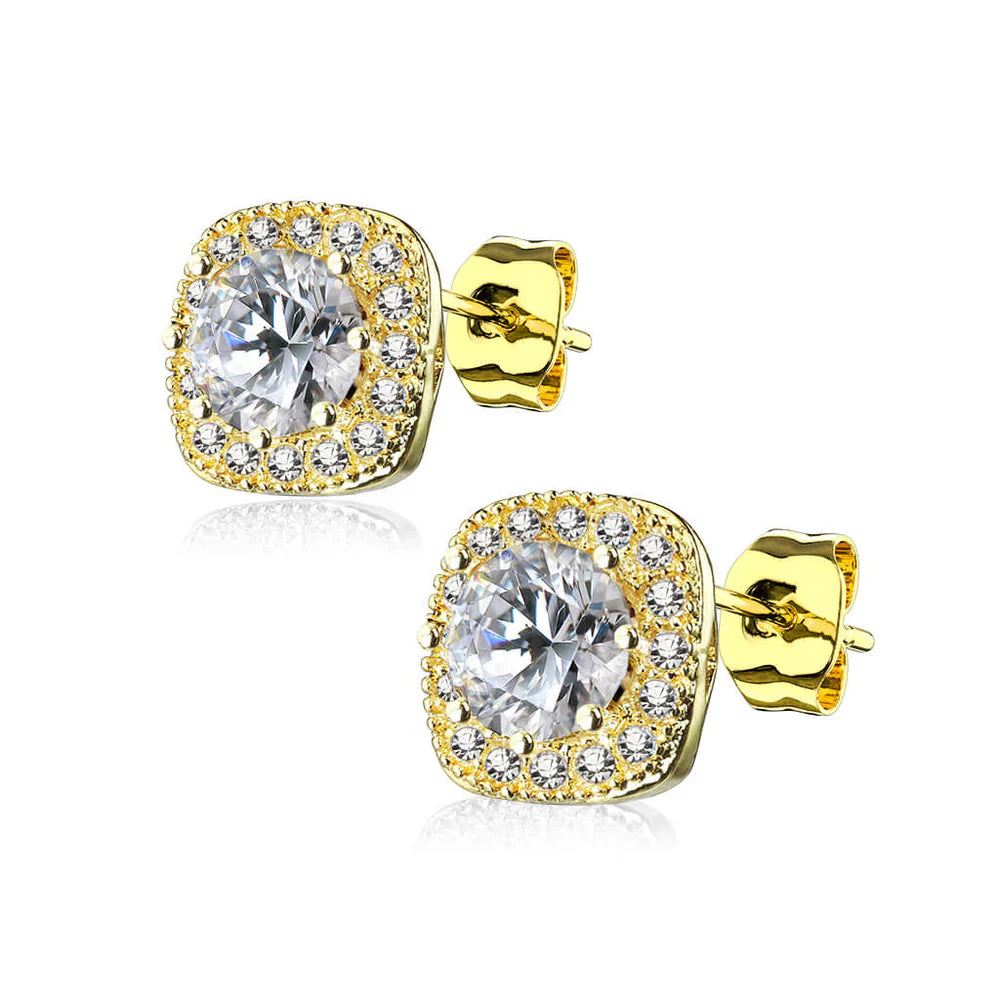 Glennis Earring | 18k Gold Tone