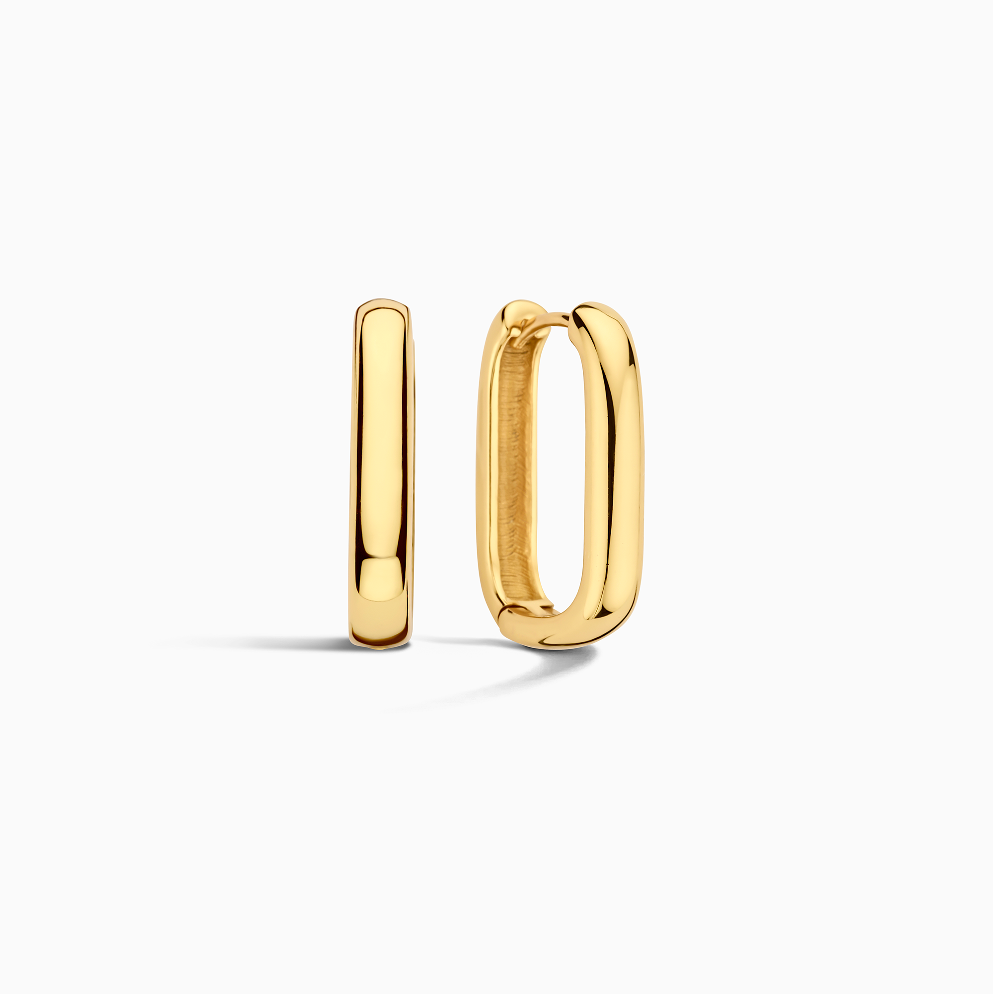 Icon Hoops | 18k Gold Tone