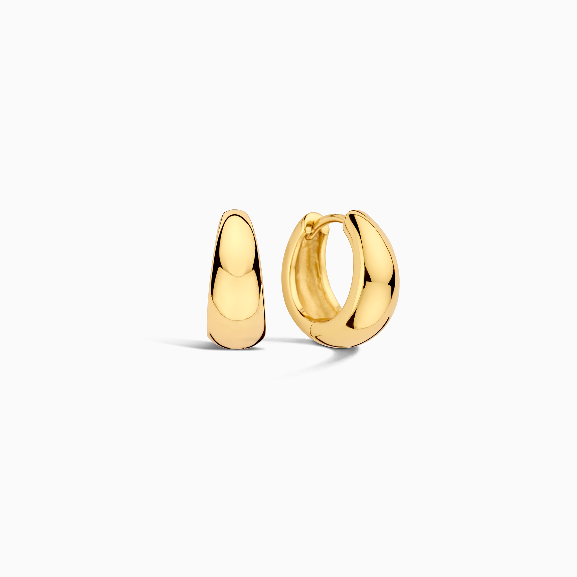 Rue Hoops | 18k Gold Tone
