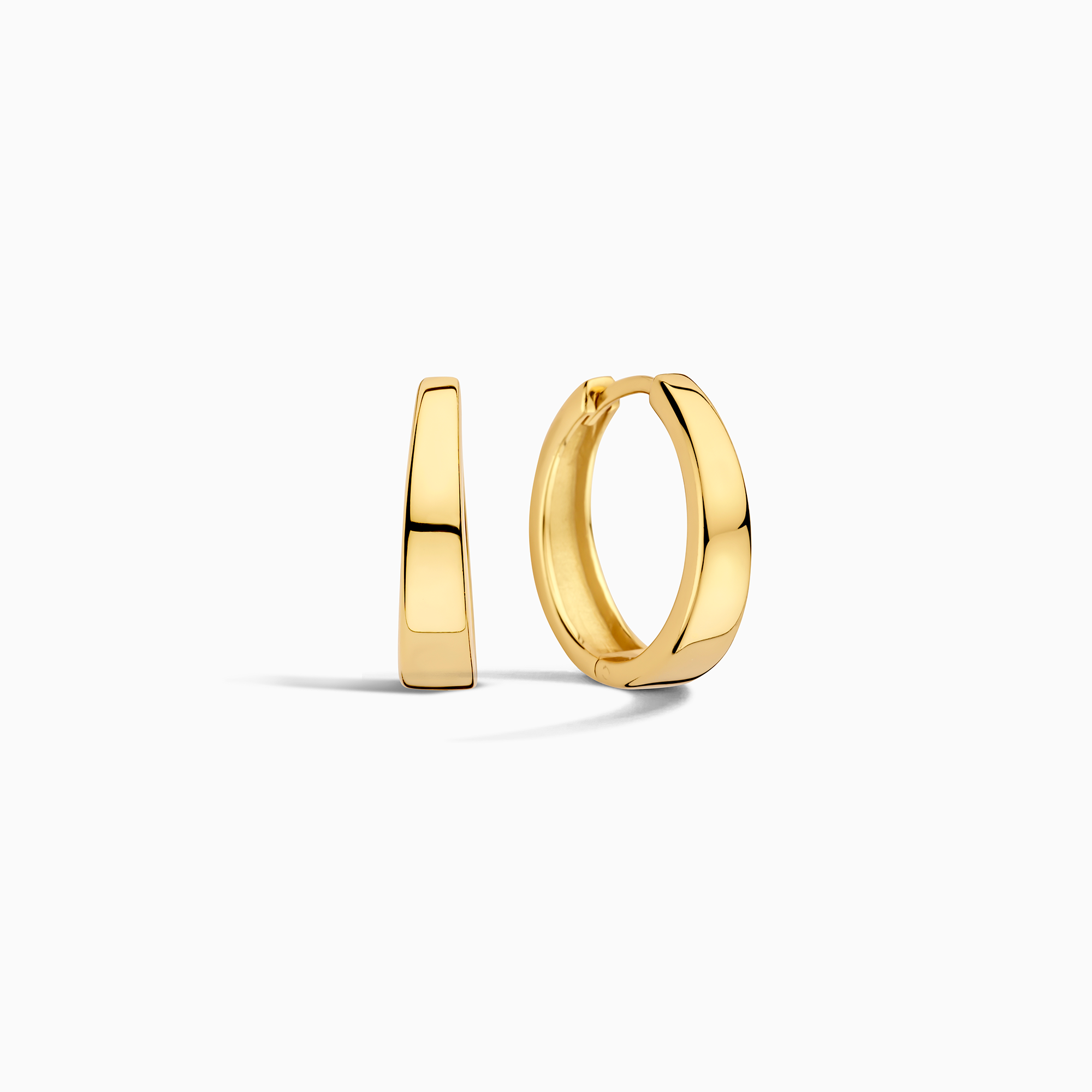 Gia Hoops | 18k Gold Tone
