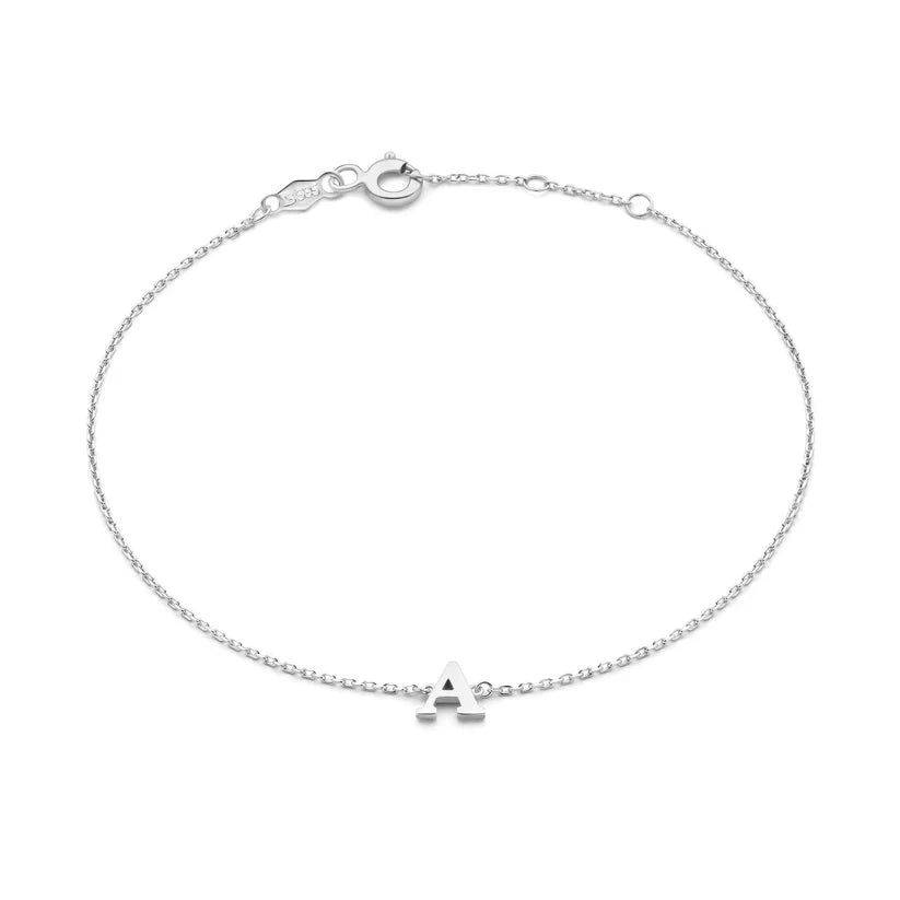 Vita Signa Initial Bracelet | 14k Gold Tone