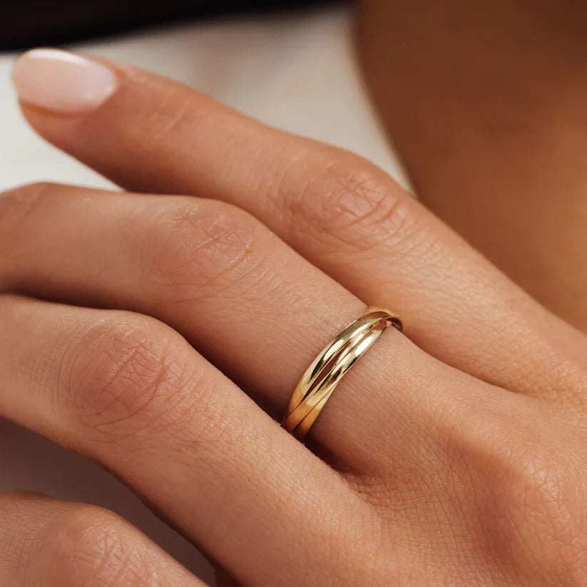 Léna Trielle Ring | 14k Gold Tone