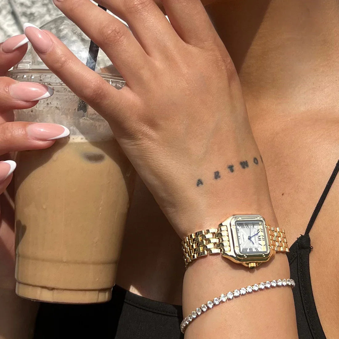 Fienna Watch | 18k Gold Tone