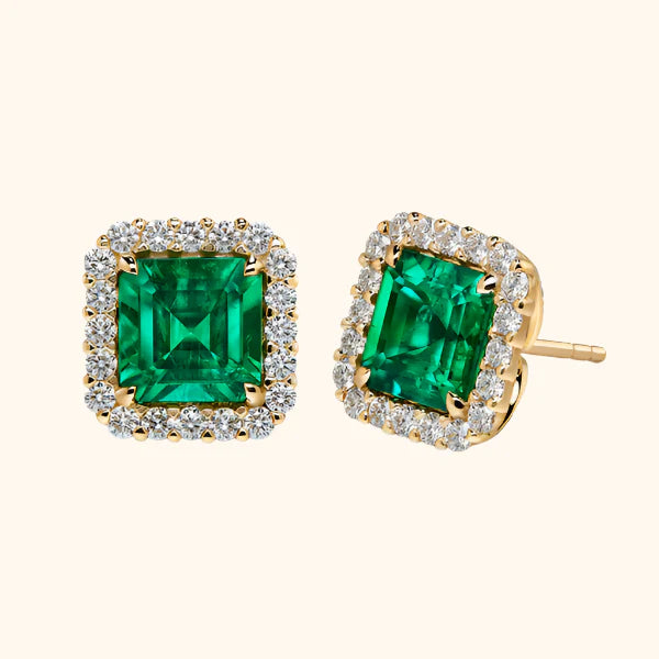 Ceryntha Malvae Earrings | 14k Gold Tone