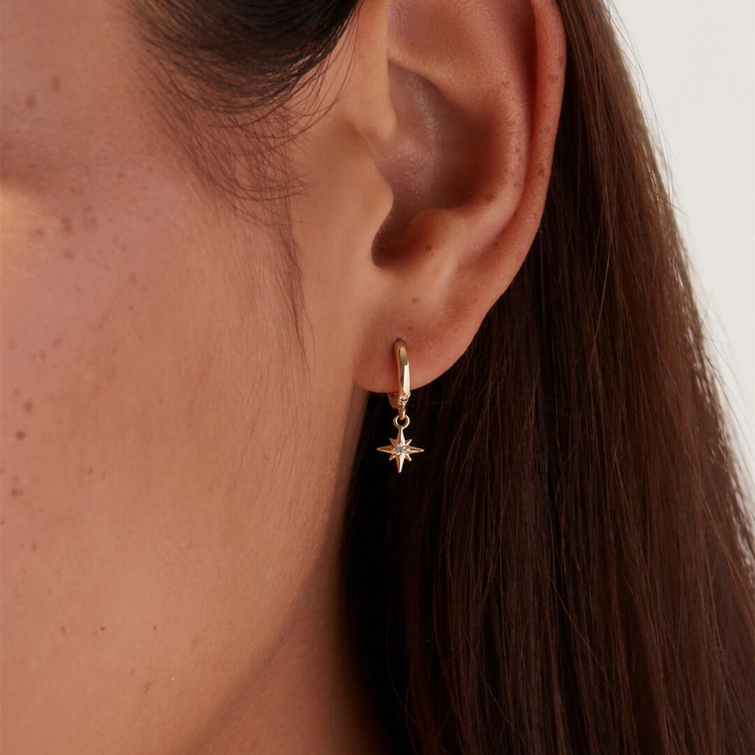 The Vudu Earrings | 18k Gold Tone