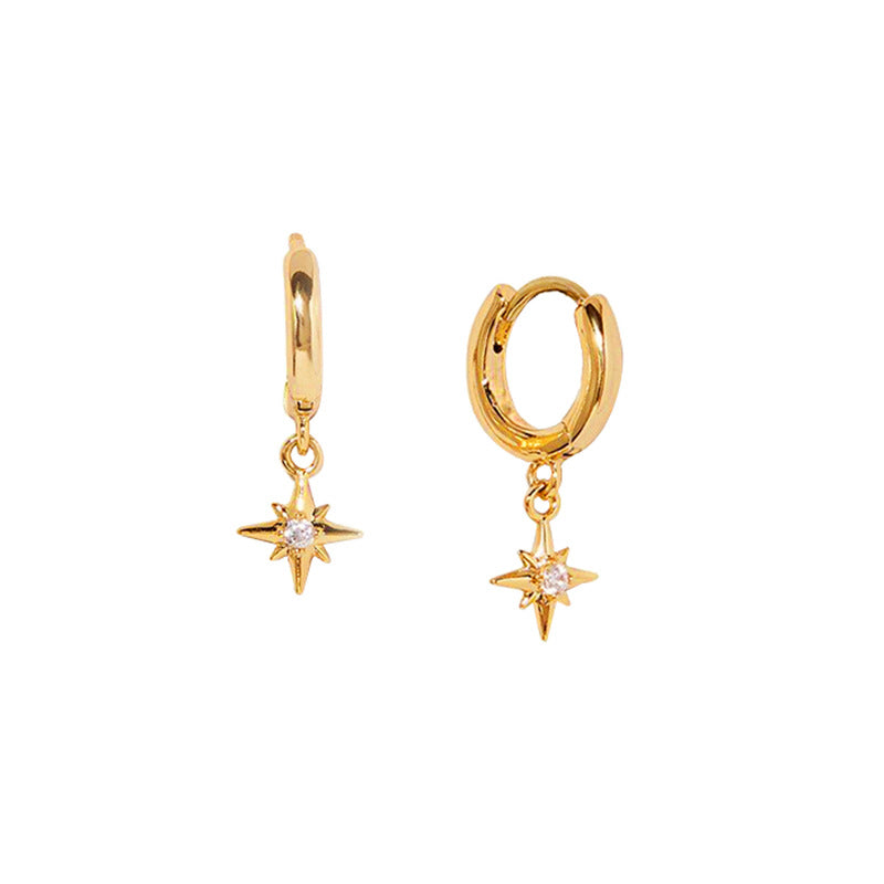 The Vudu Earrings | 18k Gold Tone