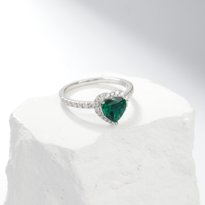 Delara Virenza Ring | 16k White Gold Tone (adjustable)