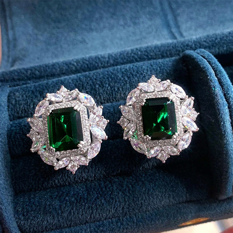 Vivessa Elvryn Earrings | 14k White Gold Tone
