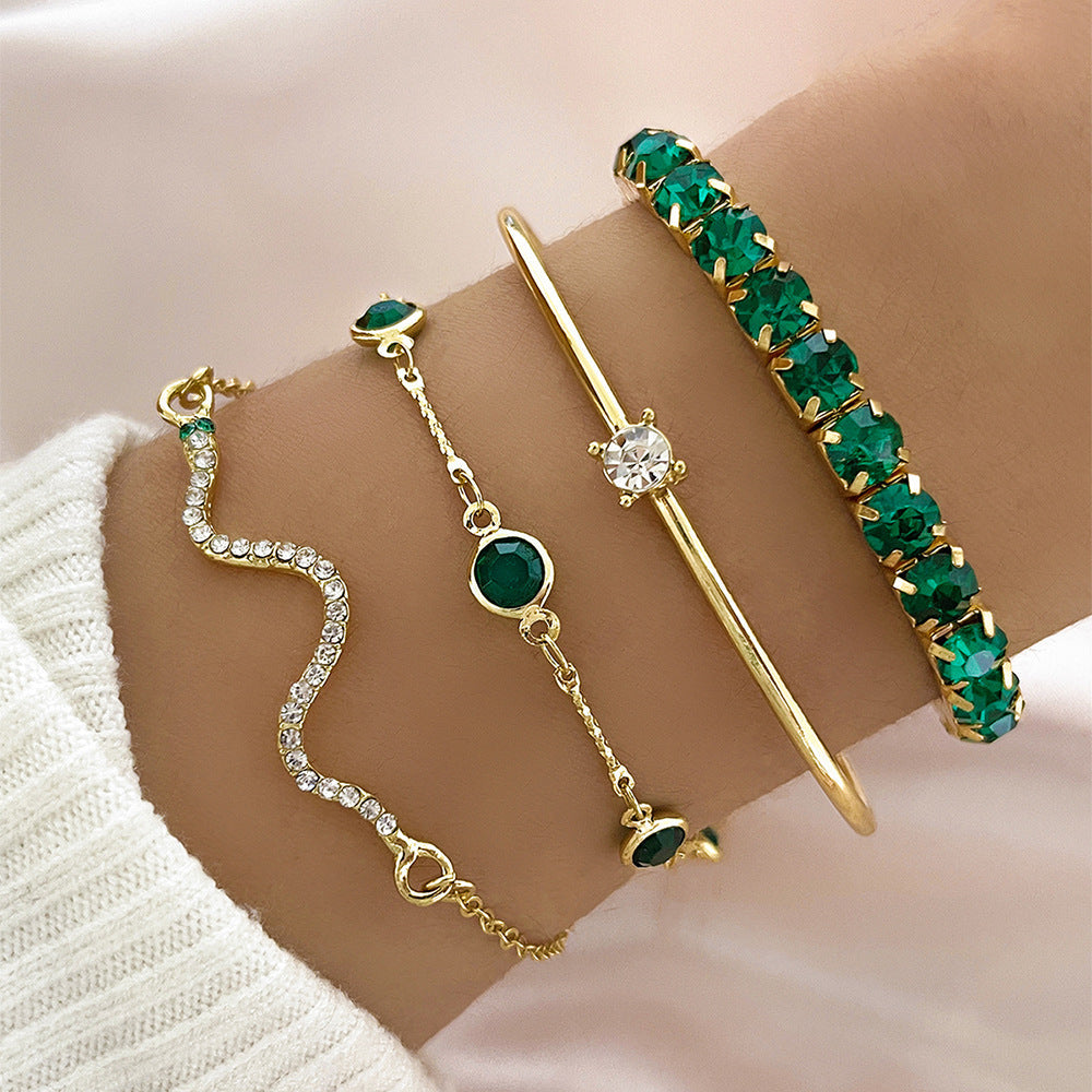 Sorina Feldwyn Bracelet Set | 18k Gold Tone
