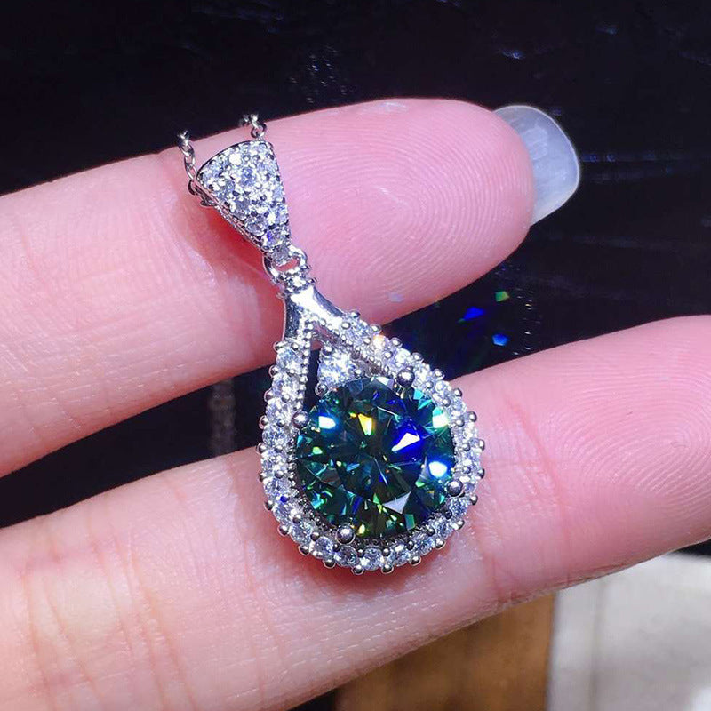 Alindra Voselle Necklace | 16k White Gold Tone