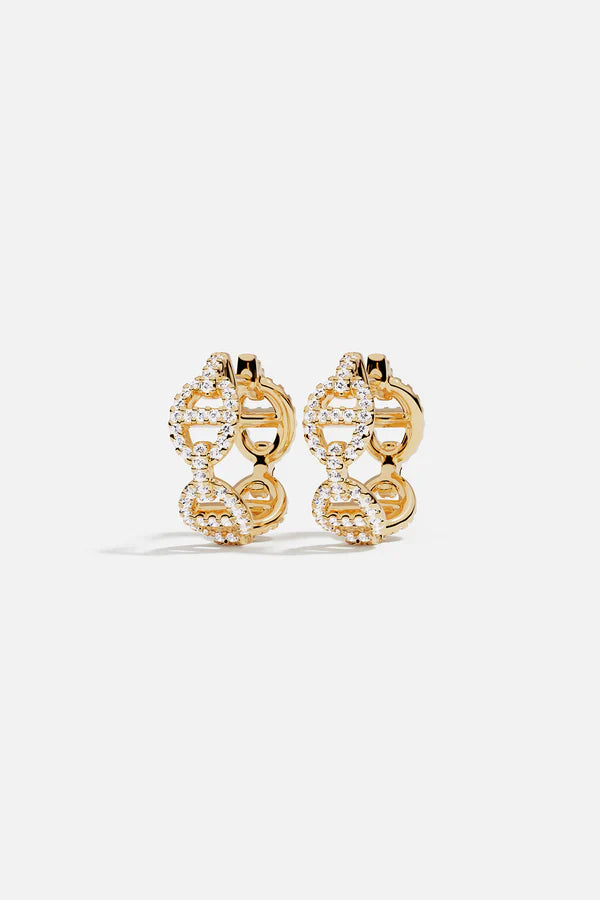 Isla Marina Earring | 18k Gold Tone
