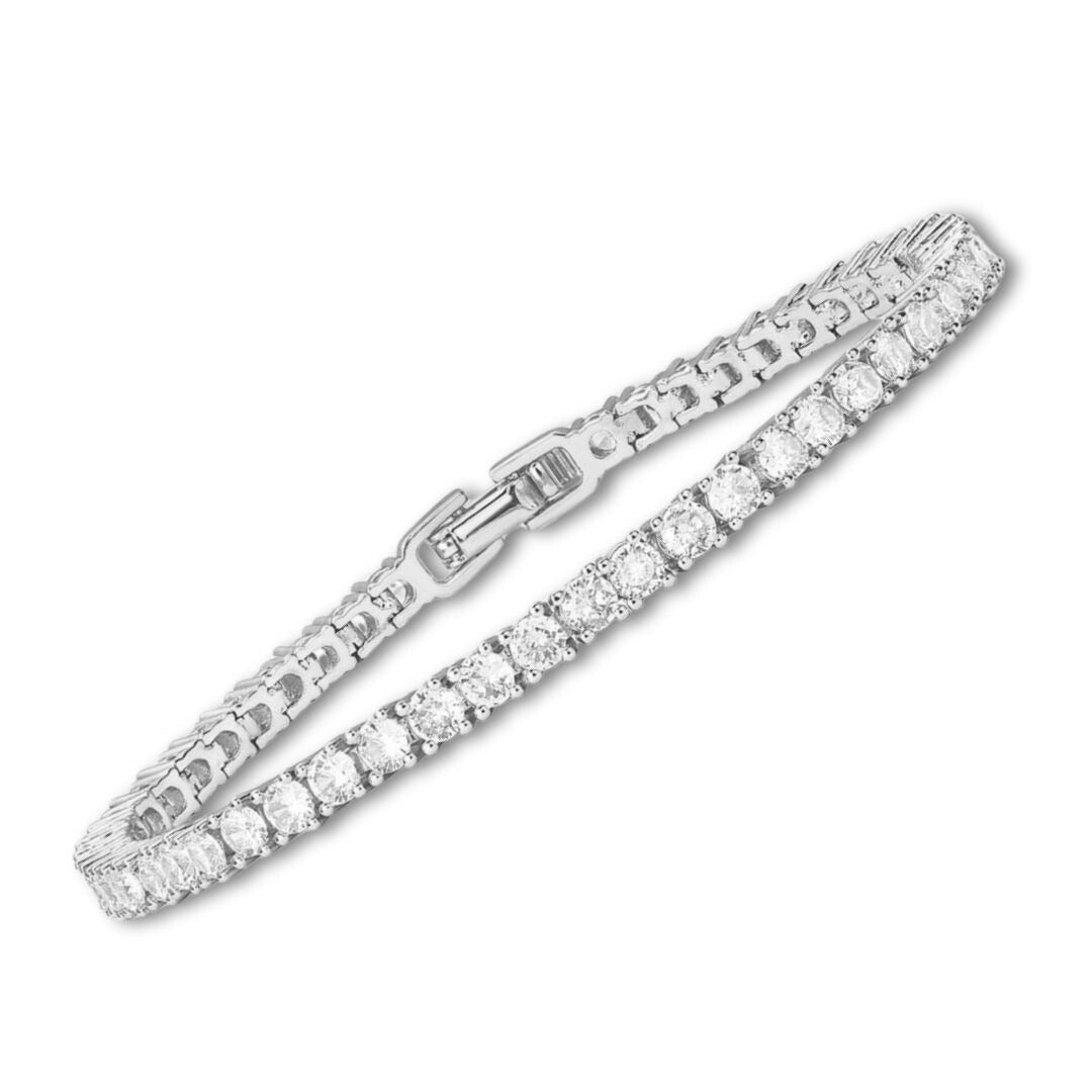 Moissanite Tennis bracelet Silver