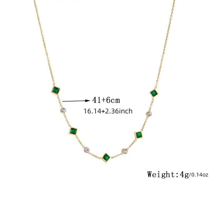 Amelisse Glenwyn Necklace | 18k Gold Tone