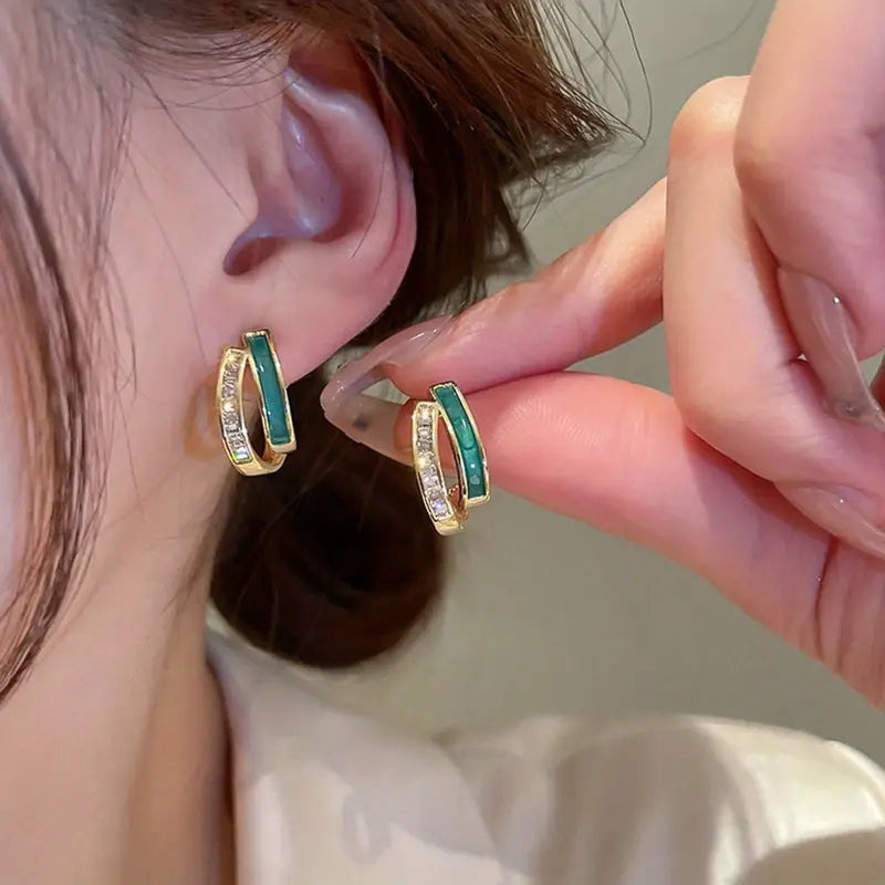 Chloé Feuillage Earrings | 14k Gold Tone